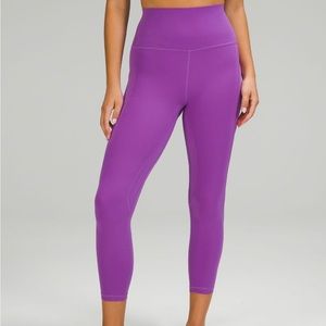 Lululemon Align High Rise Pants with pockets 25” Size 4